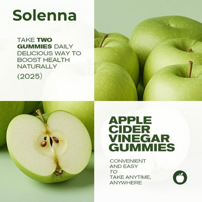 Solenna Apple Cider Vinegar Gummies – Bloat & Detox Support