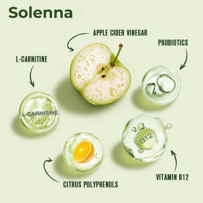 Solenna Apple Cider Vinegar Gummies – Bloat & Detox Support